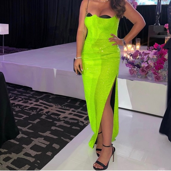 laith Maalouf | Dresses | Luxury Dress Neon Green | Poshmark laith Maalouf | Dresses | Luxury Dress Neon Green | Poshmark